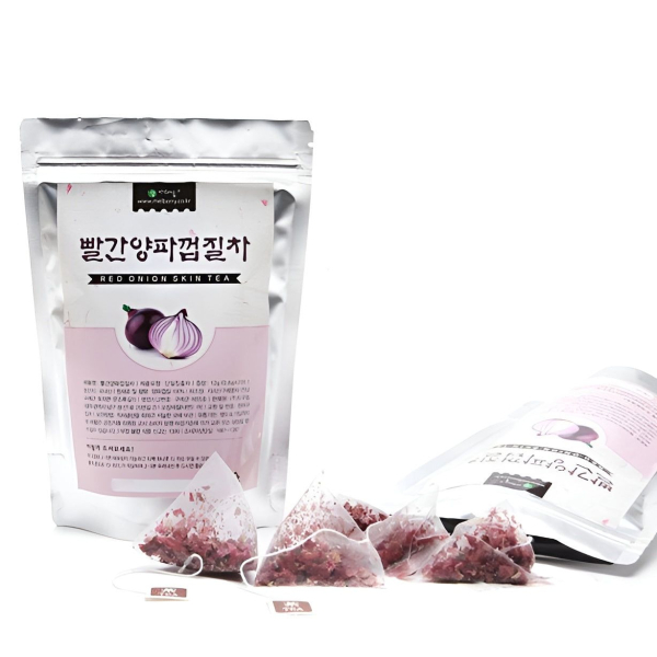 Red Onion Skin Tea Tea Bag 0.6g*20pcs - EmpressKorea