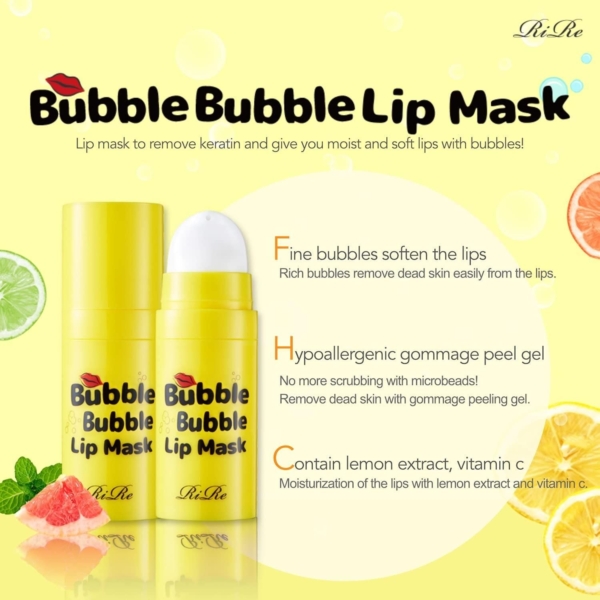 RiRe Bubble Bubble Lip Mask 12ml - EmpressKorea