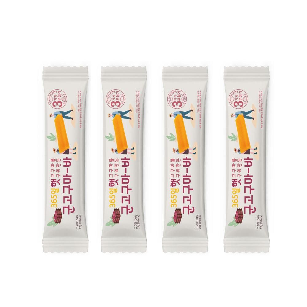 Roasted Sweet Potato Bar 60kcal made by roasting fresh sweet potatoes 365 days a year 22g X 20 pcs - EmpressKorea