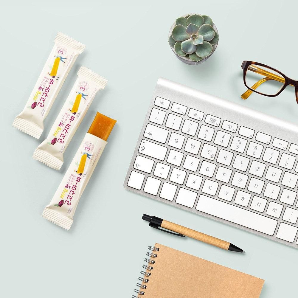 Roasted Sweet Potato Bar 60kcal made by roasting fresh sweet potatoes 365 days a year 22g X 20 pcs - EmpressKorea