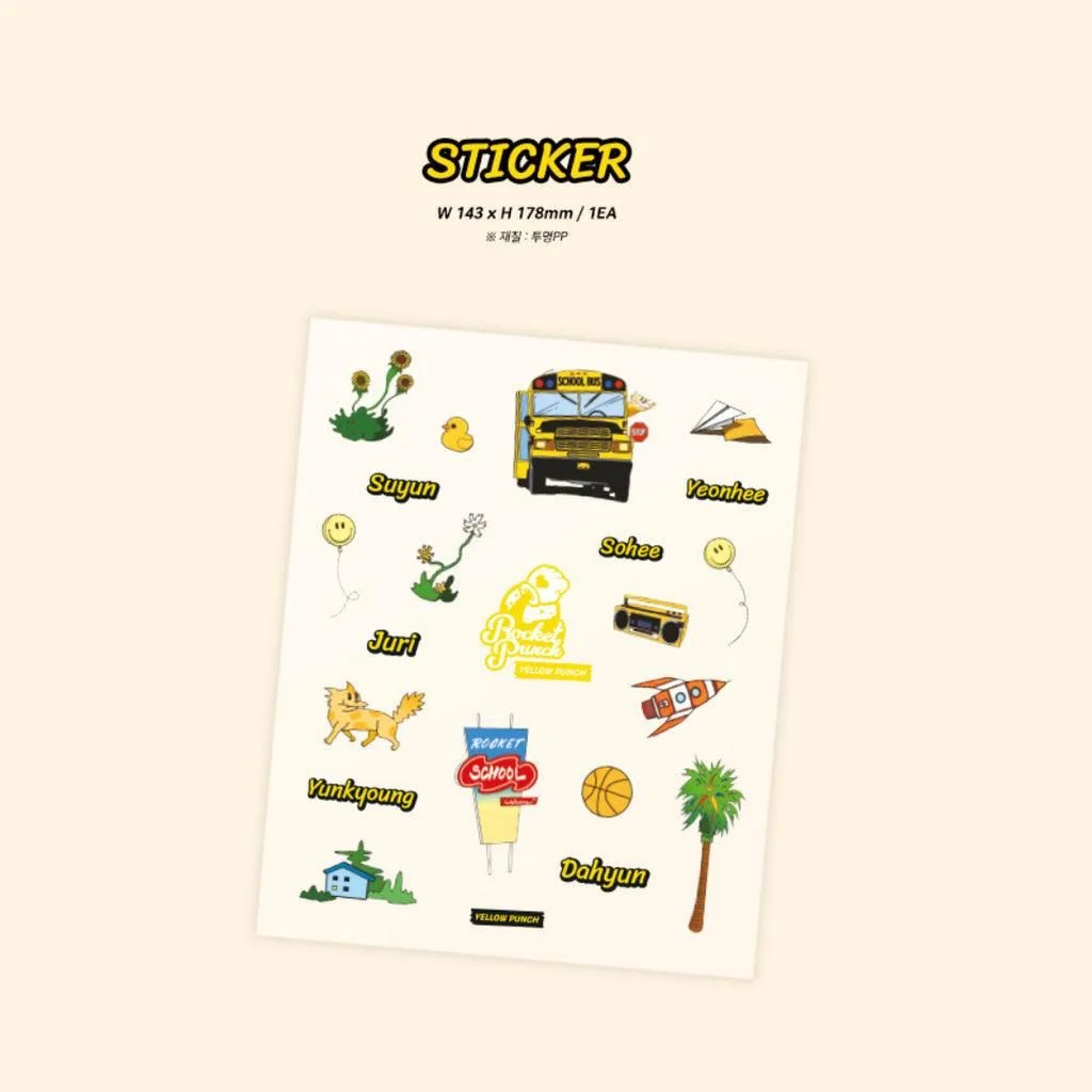 Rocket Punch - 4th Mini Album: YELLOW PUNCH - EmpressKorea