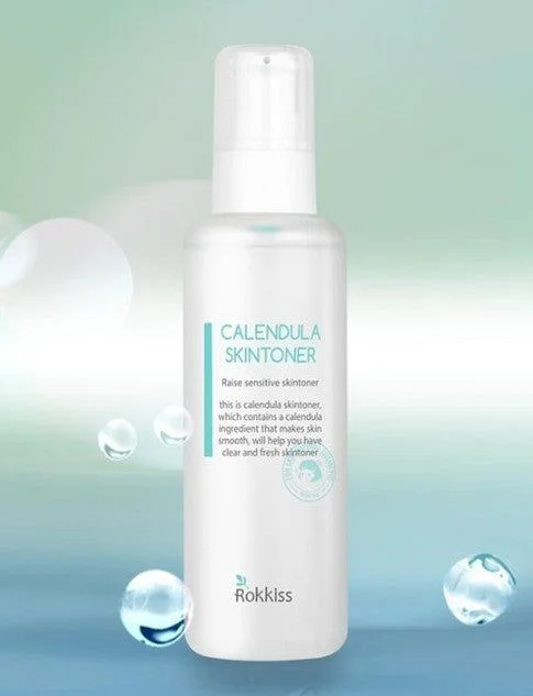 Rokkiss Calendula Skin Toner 150ml Emulsion 150ml Set - EmpressKorea