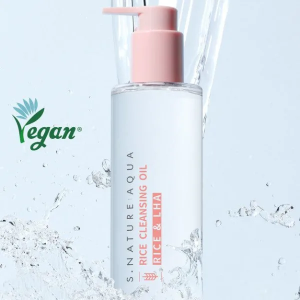 S.NATURE Aqua Rice Cleansing Oil 200ml - EmpressKorea
