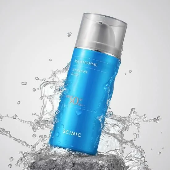 SCINIC Aqua Homme All In One Fluid 100ml - EmpressKorea