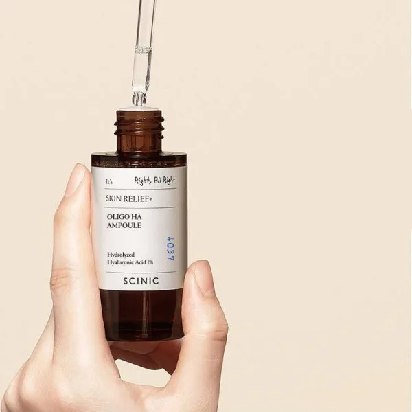 SCINIC Skin Relief+ Oligo Hualuronic Acid 1% Ampoule 30ml - EmpressKorea