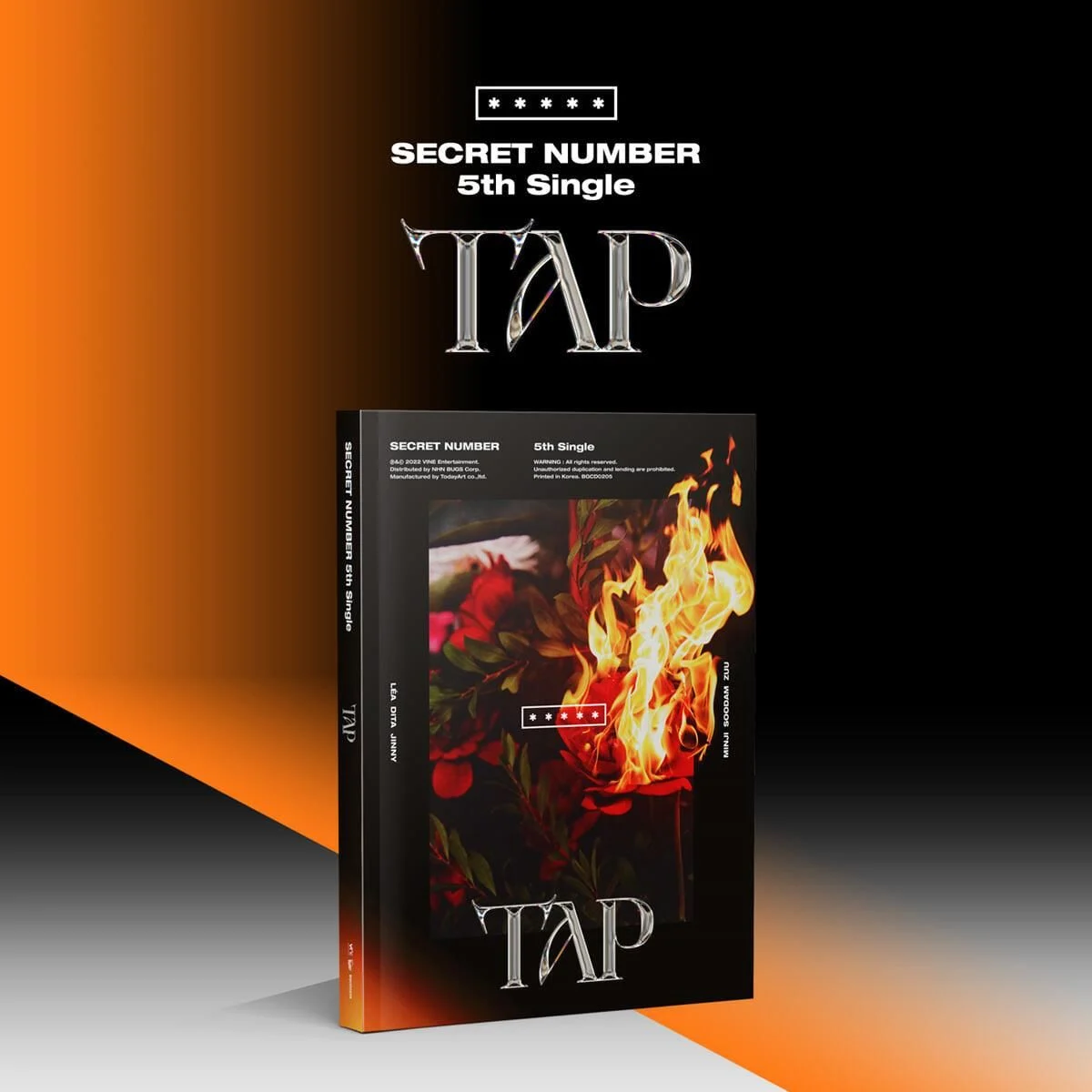 SECRET NUMBER - 5th Single Album: TAP - EmpressKorea
