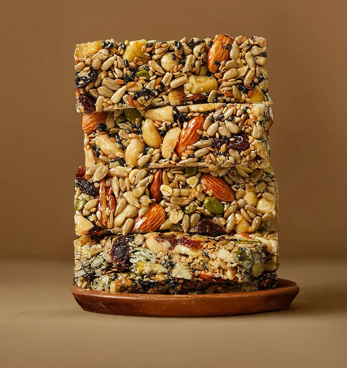 BASAKNUTS Crispy Nut Diet Snack Homemade Nut Bar 35g*20pcs - Diet Snacks, Energy Bars, and Seed Bars