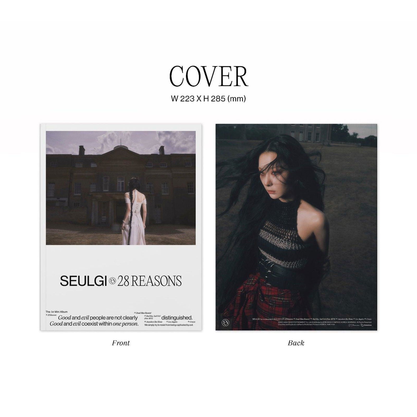 SEULGI - 1st Mini Album: 28 Reasons (Photo Book Ver.) - EmpressKorea