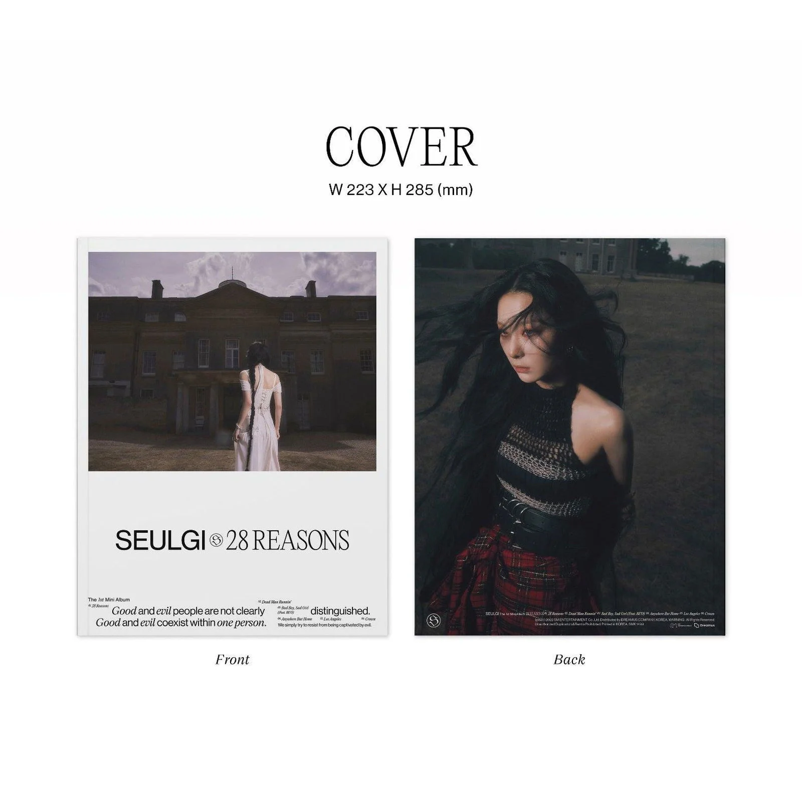 SEULGI - 1st Mini Album: 28 Reasons (Photo Book Ver.) - EmpressKorea