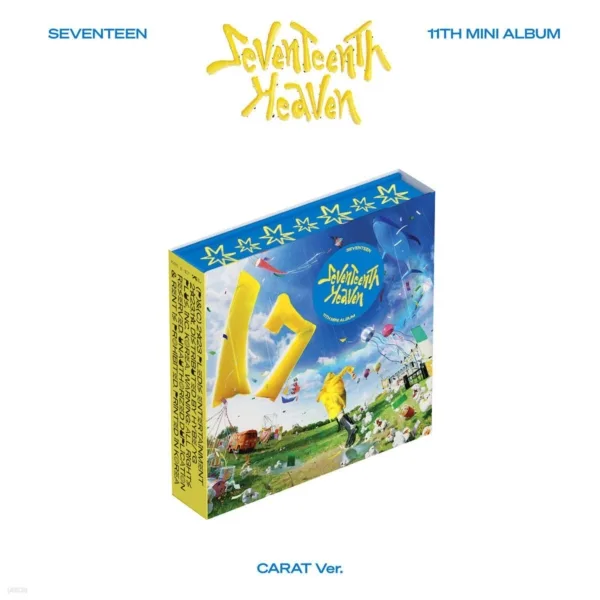 SEVENTEEN - 11th Mini Album: SEVENTEENTH HEAVEN [CARAT ver.] - EmpressKorea