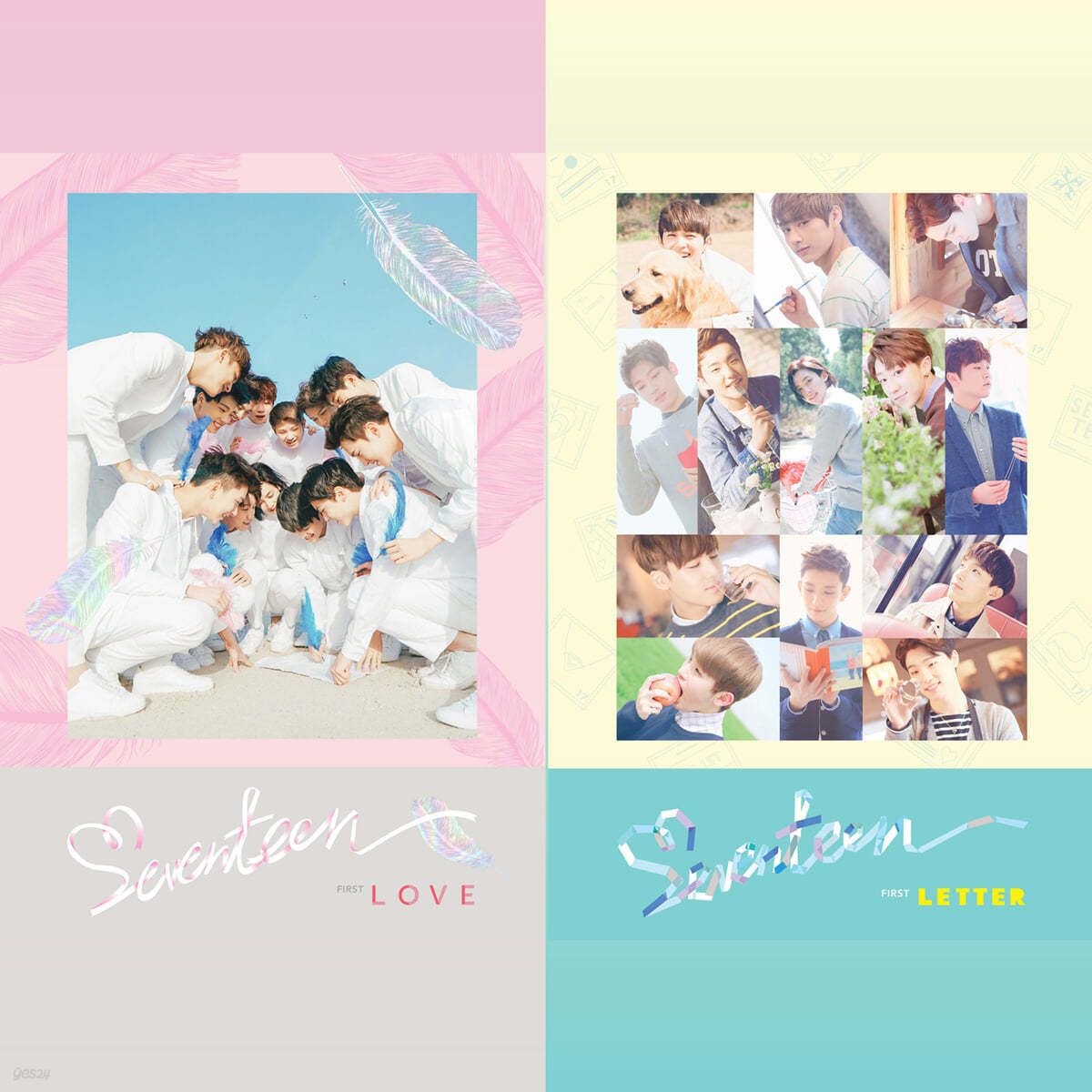 SEVENTEEN - 1st album: FIRST 'LOVE & LETTER' [Random delivery] [Re-release] - EmpressKorea