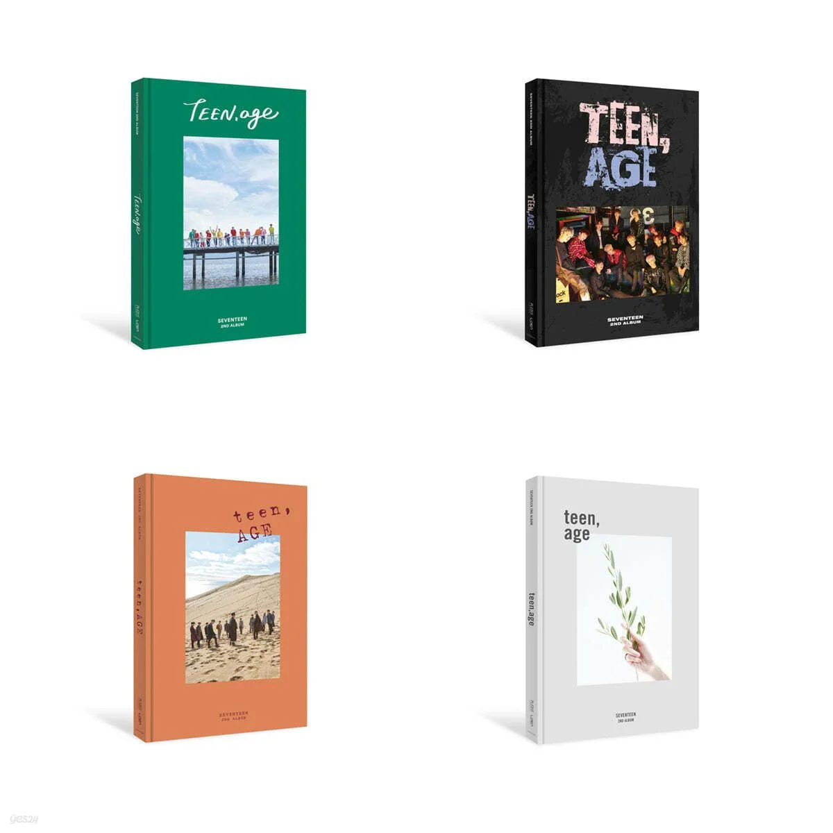 SEVENTEEN - 2nd Album: ‘TEEN, AGE’ [1 out of 4 versions Random delivery ] - EmpressKorea