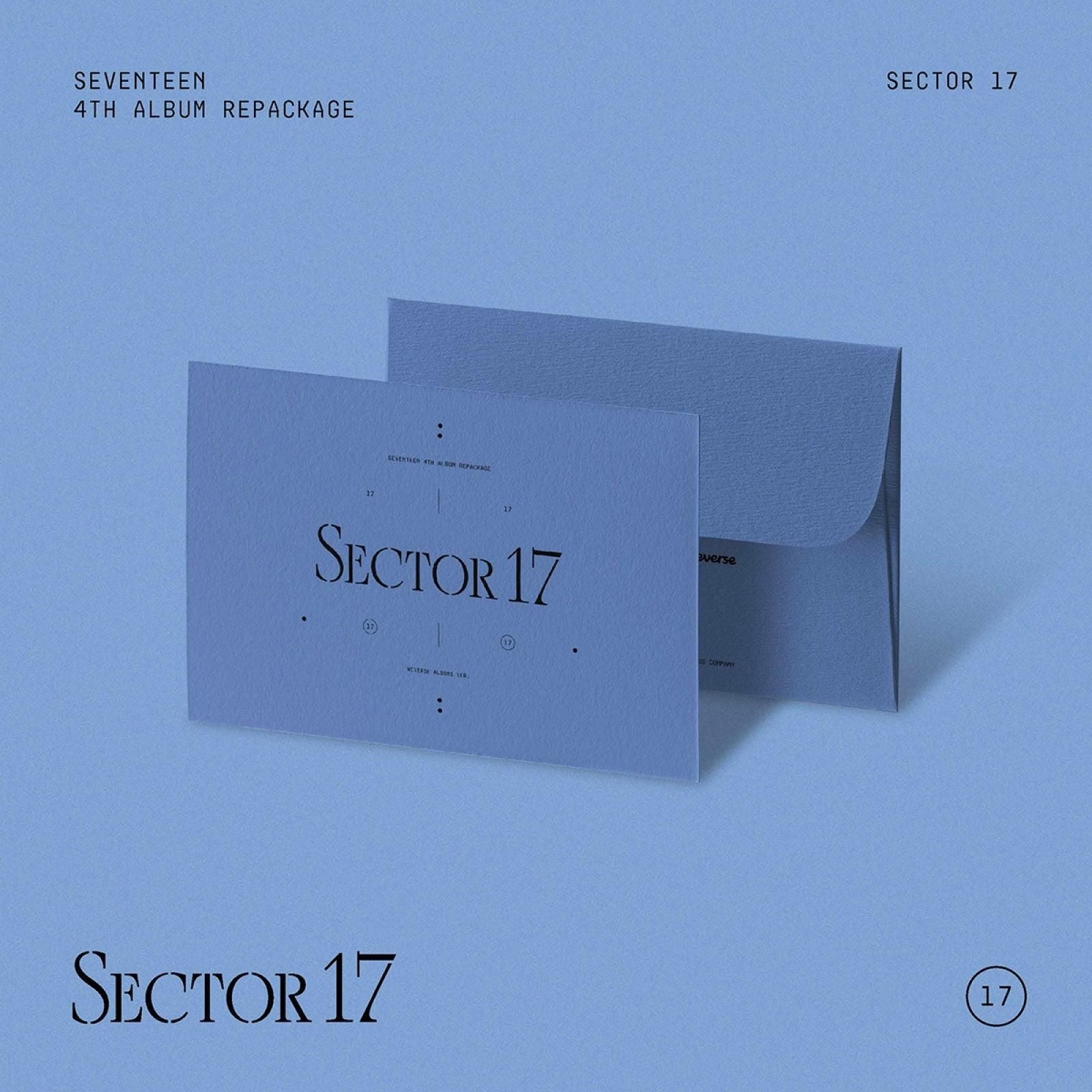 SEVENTEEN - 4th Album REPACKAGE: SECTOR 17 (Weverse Albums ver.) - EmpressKorea