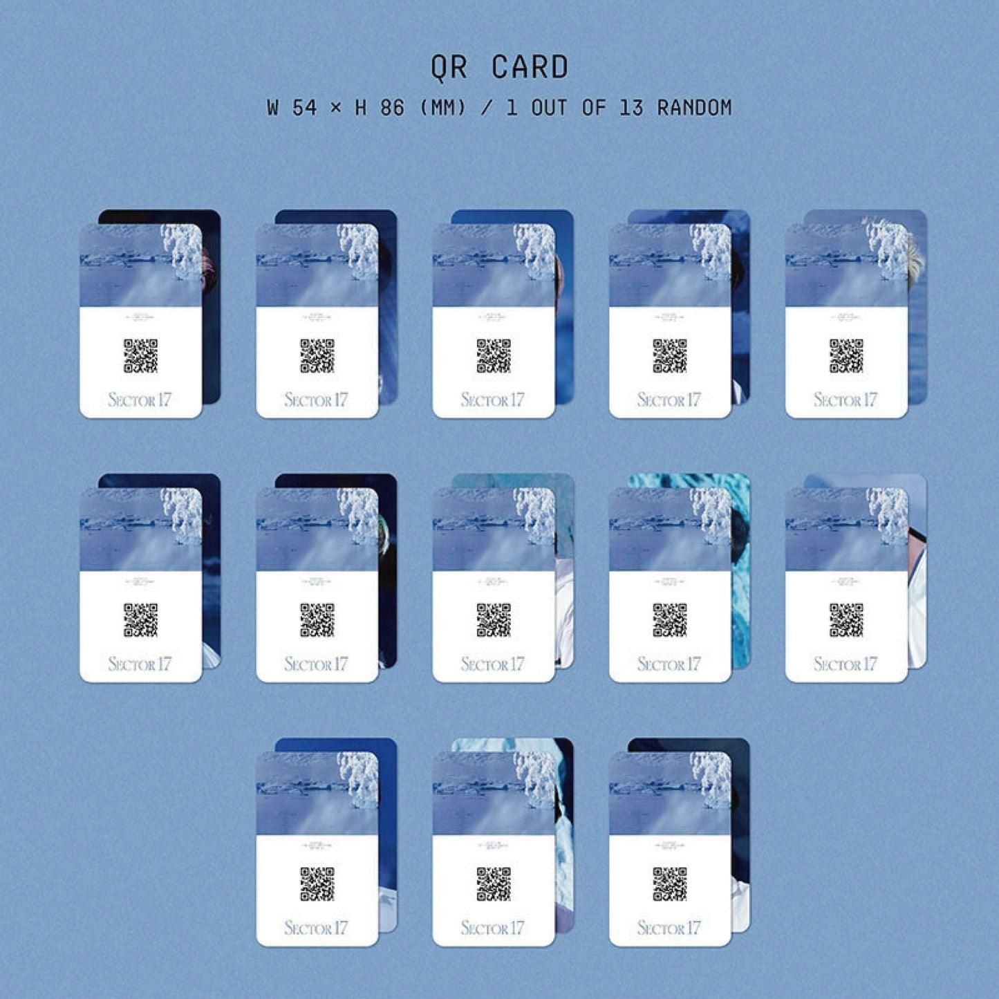SEVENTEEN - 4th Album REPACKAGE: SECTOR 17 (Weverse Albums ver.) - EmpressKorea