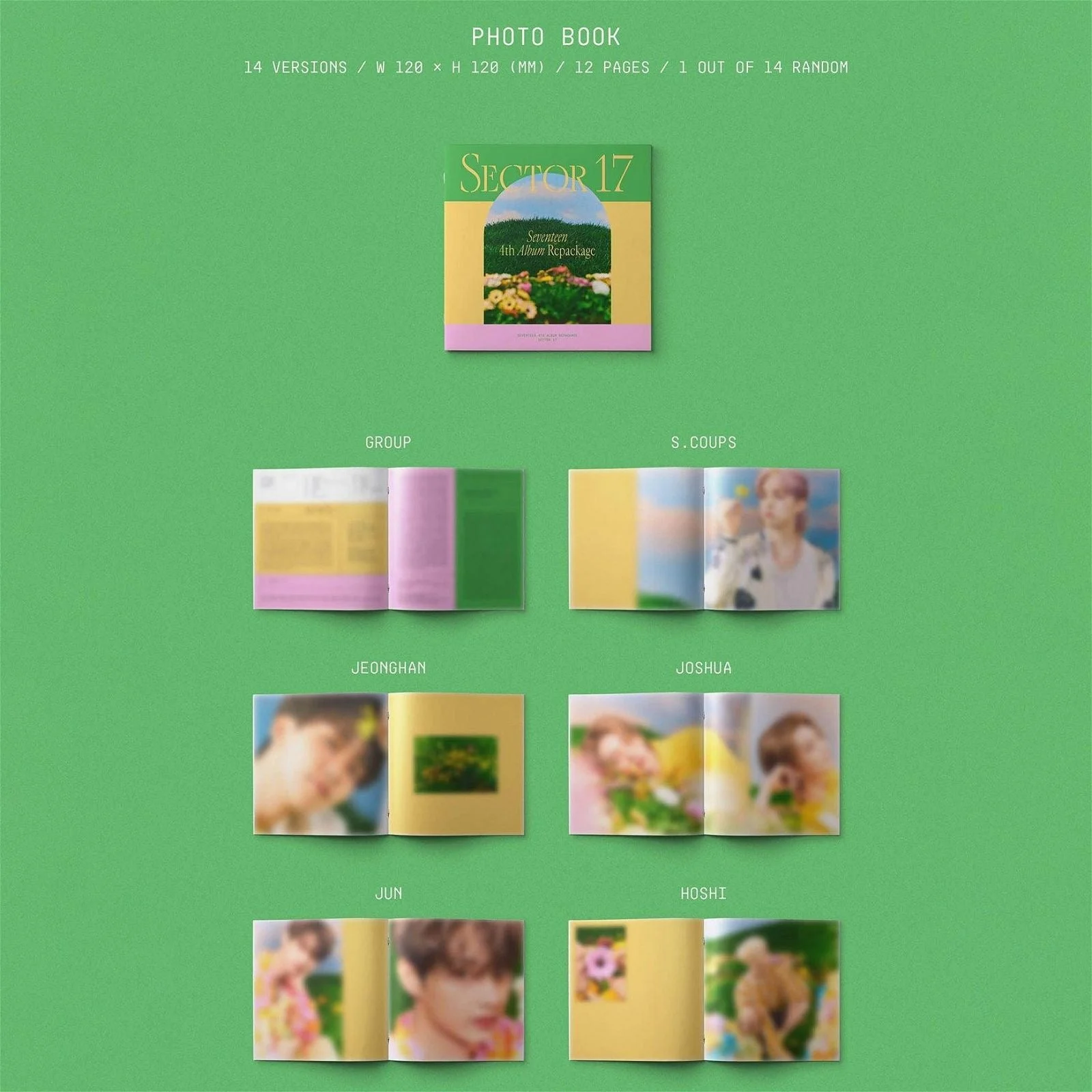 SEVENTEEN - 4th Album Repackage: SECTOR 17 (Compact Ver.) - EmpressKorea