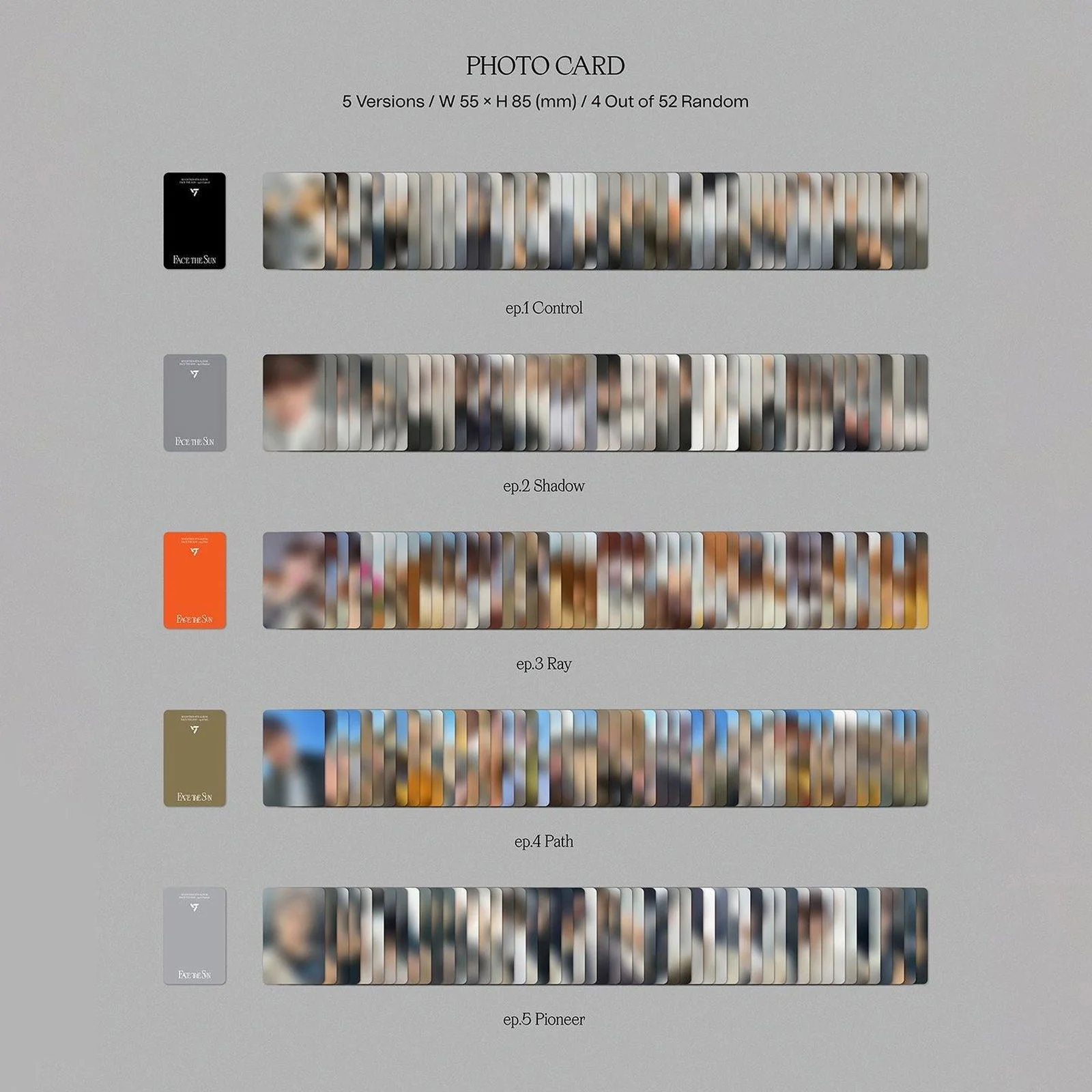 SEVENTEEN - 4th Full Album: FACE THE SUN - EmpressKorea