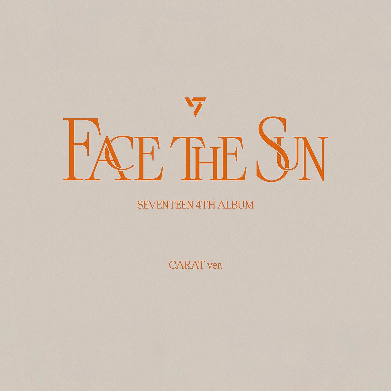 SEVENTEEN - 4th Full Album: FACE THE SUN (Carat Ver.) - EmpressKorea