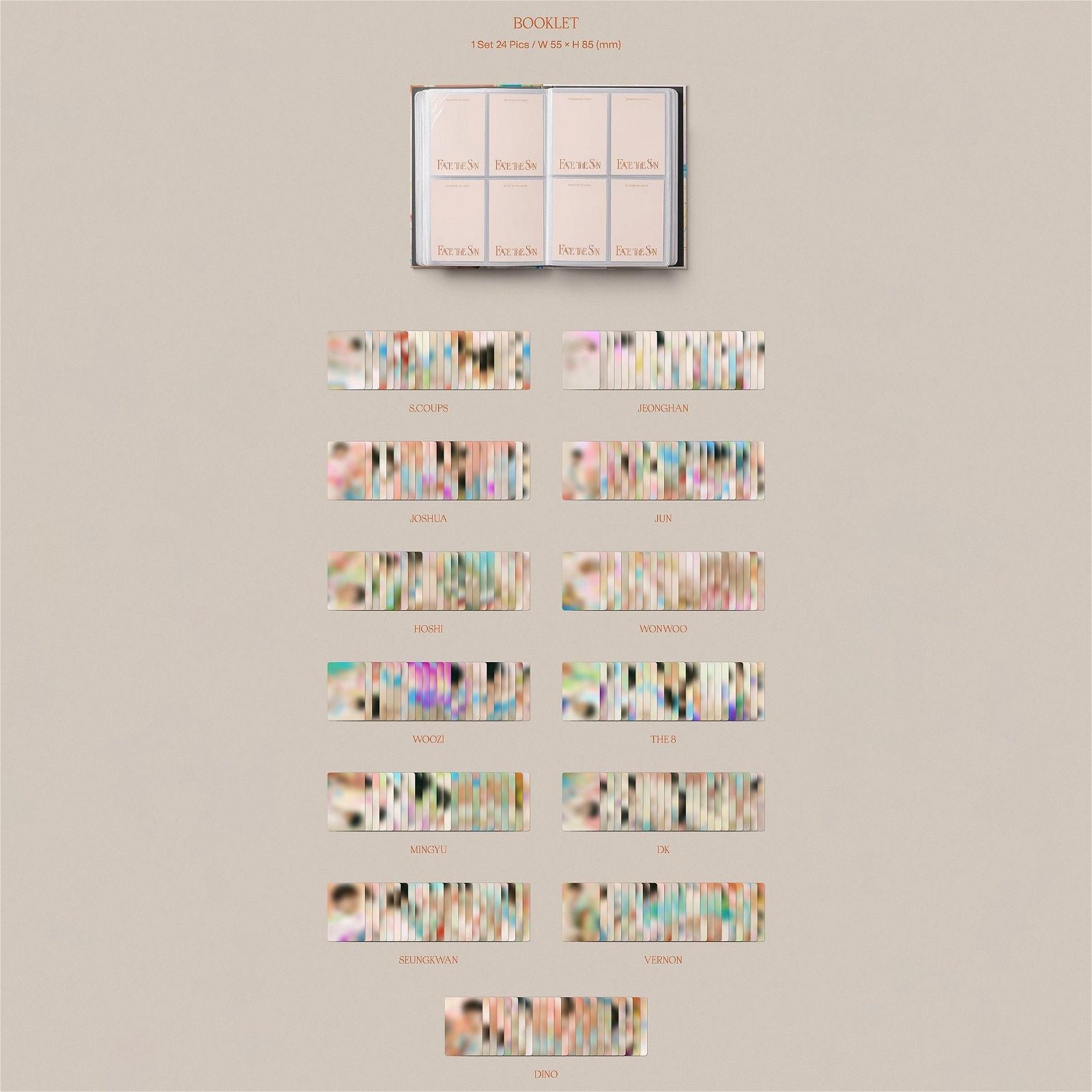 SEVENTEEN - 4th Full Album: FACE THE SUN (Carat Ver.) - EmpressKorea