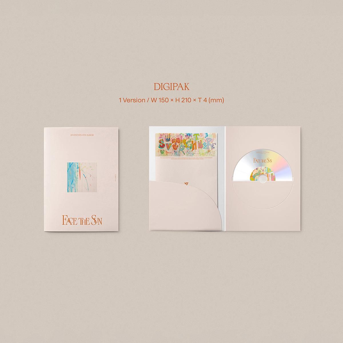 SEVENTEEN - 4th Full Album: FACE THE SUN (Carat Ver.) - EmpressKorea