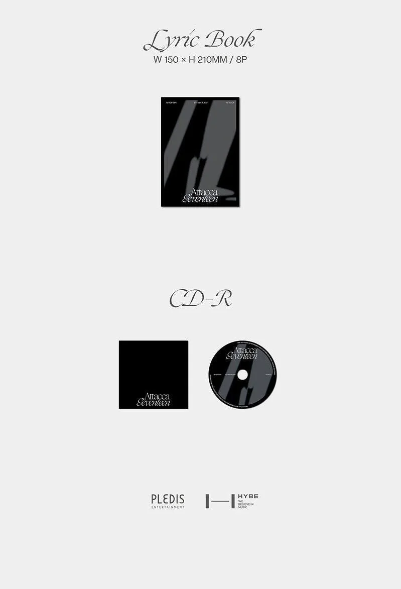 SEVENTEEN - 9th Mini Album: Attacca (CARAT VER.) - EmpressKorea