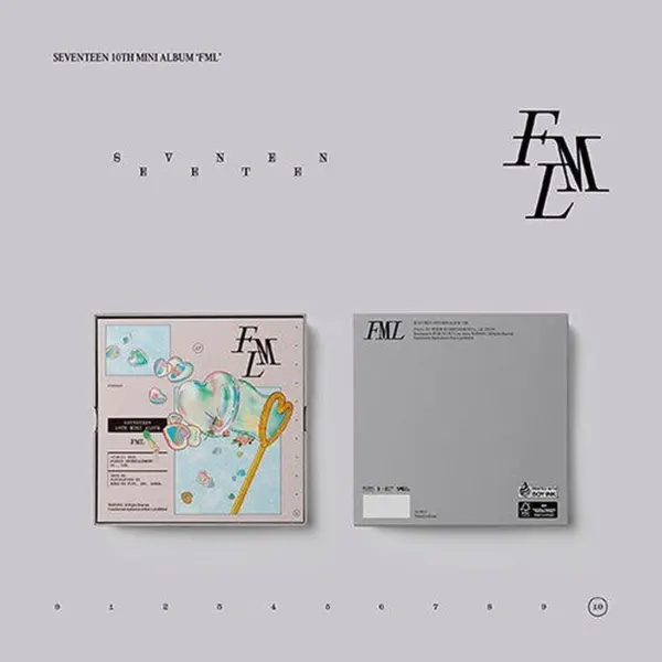SEVENTEEN 10th Mini Album 'FML' (CARAT Ver.) - EmpressKorea