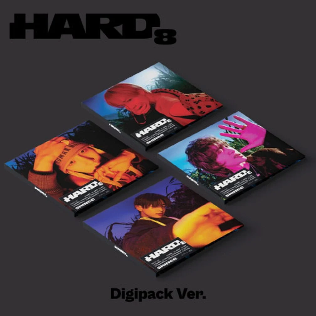 SHINee 8th Regular Album [HARD] DIGIPACK VER. Digipack VER. Album - EmpressKorea