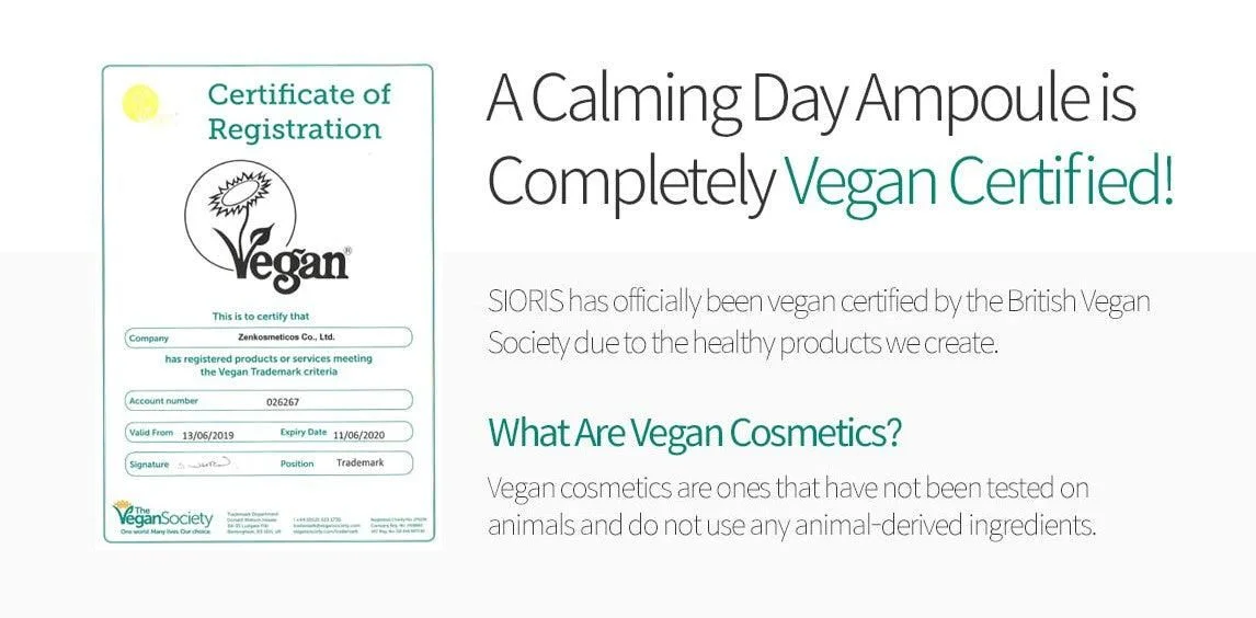 SIORIS A Calming Day Ampoule 35ml - EmpressKorea