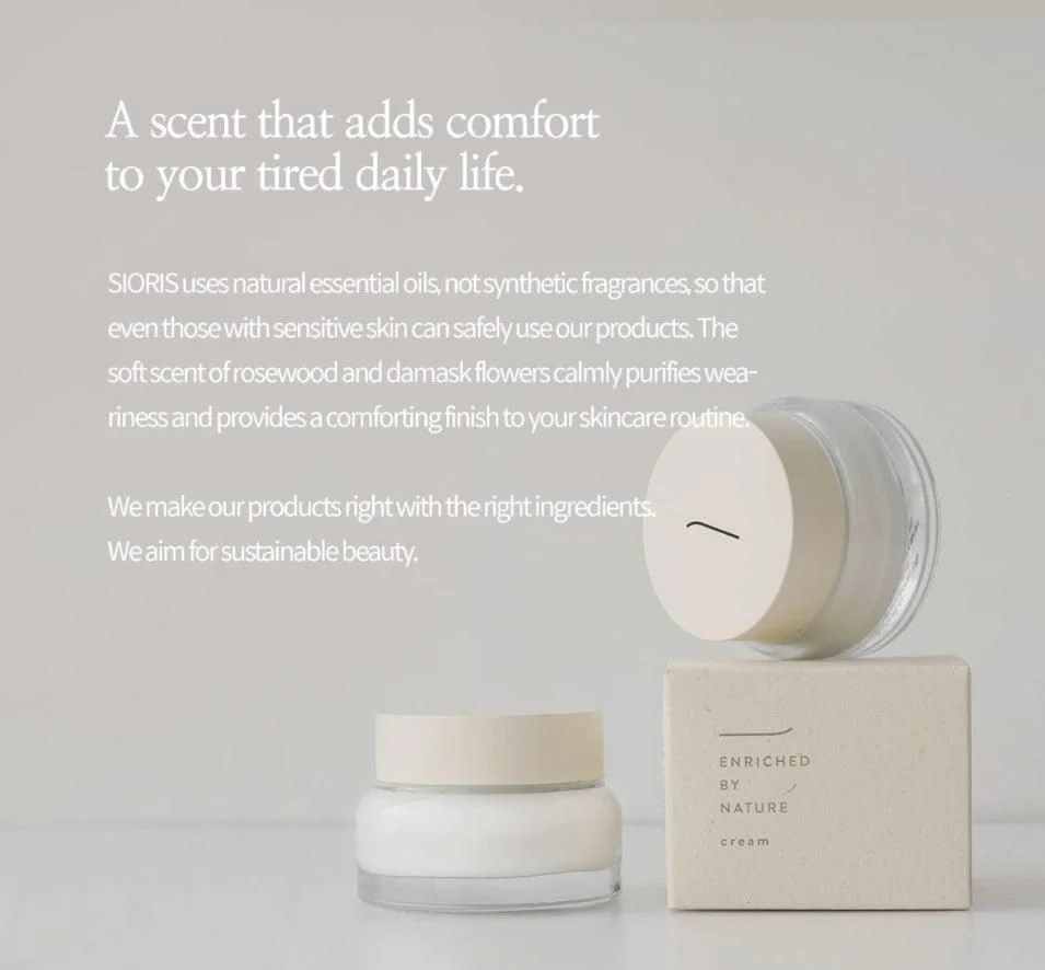 SIORIS Enriched By Nature Cream 50ml - EmpressKorea