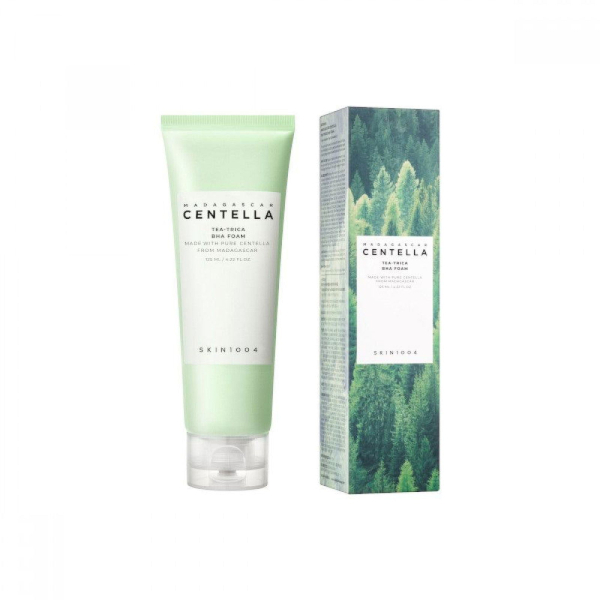 SKIN1004 Madagascar Centella Tea-Trica BHA Foam 125ml - EmpressKorea