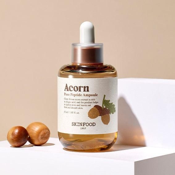 SKINFOOD Acorn Pore Peptide Ampoule 55ml - EmpressKorea