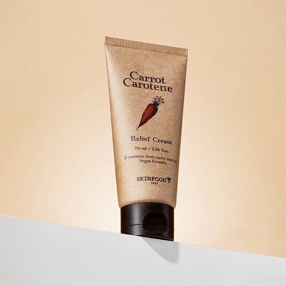SKINFOOD Carrot Carotene Relief Cream (Tube Type) 70ml - EmpressKorea