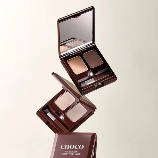 SKINFOOD Choco Eyebrow Powder Cake 2.6g - EmpressKorea