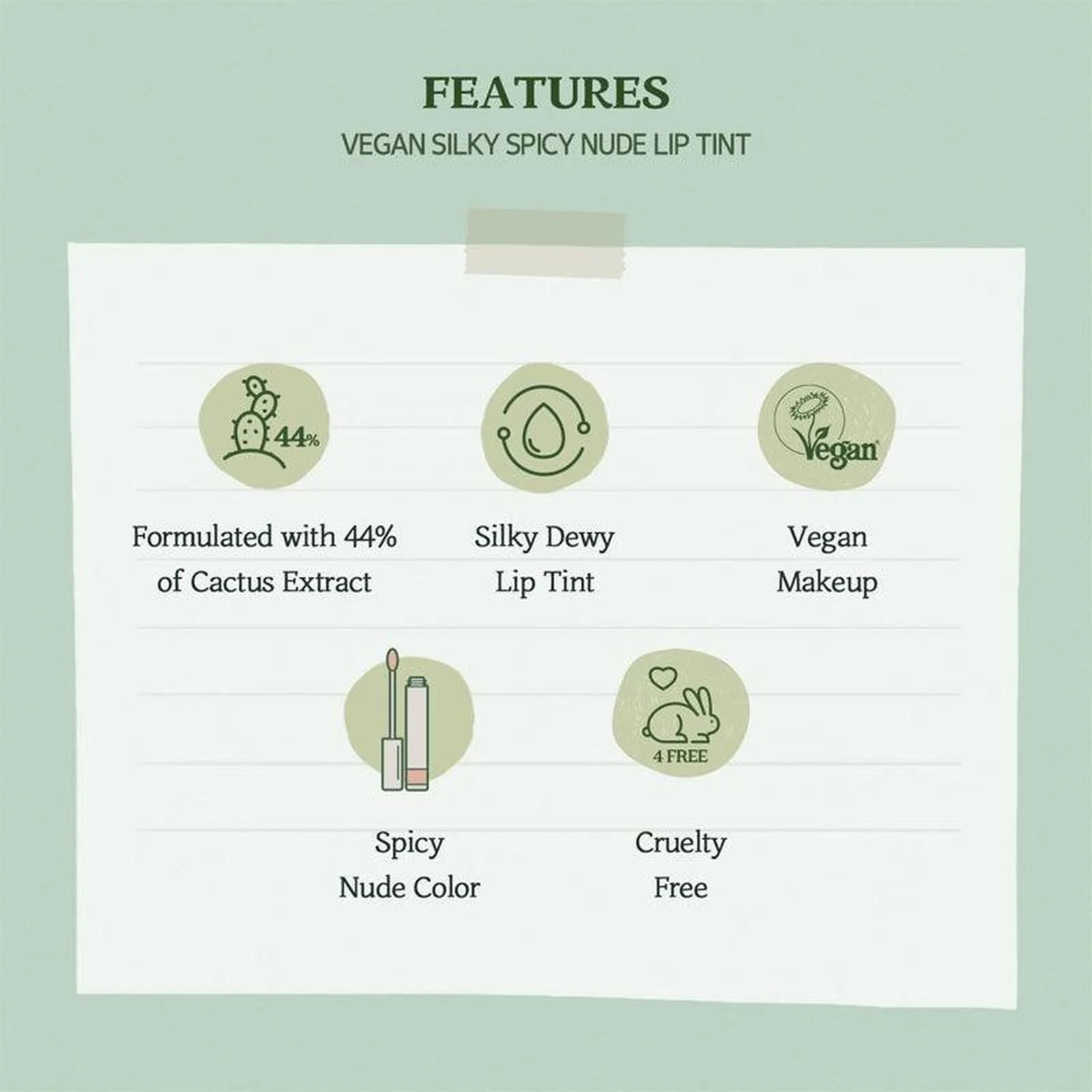 SKINFOOD Forest Dining Bare Water Tint (3 Colors) 4g - EmpressKorea
