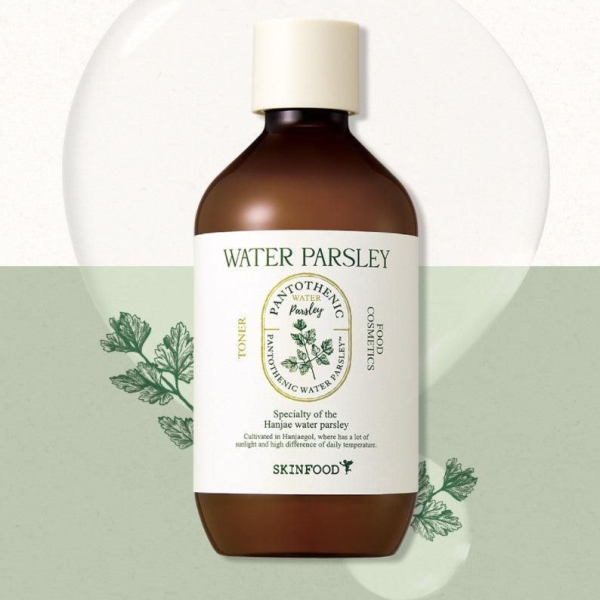 SKINFOOD Pantothenic Water Parsley Toner 300ml - EmpressKorea
