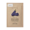 SKINFOOD Sous Vide Mask Sheet Eggplant [Hydrating & Soothing] 22g*10pcs - EmpressKorea