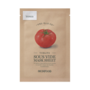 SKINFOOD Sous Vide Mask Sheet Tomato [Brightening] 18g*10pcs - EmpressKorea