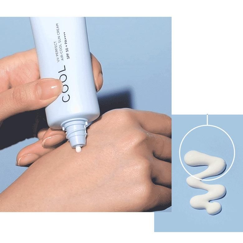 SNP UV Perfect Air-Cool Sun Cream SPF 50+ PA++++ 50ml - EmpressKorea