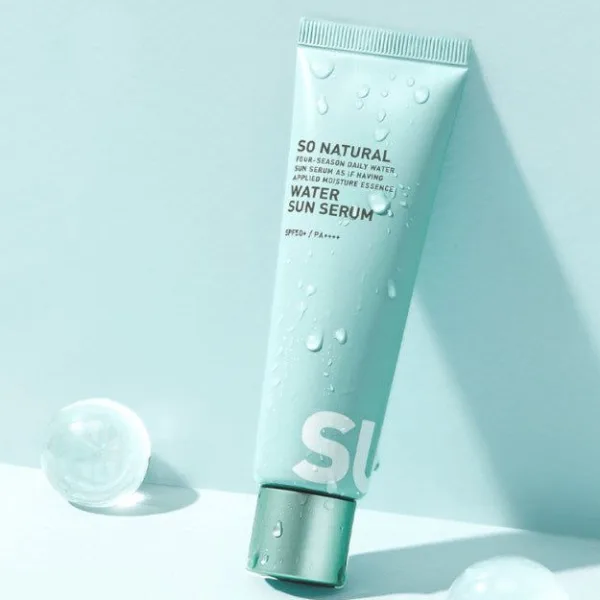 SO.NATURAL Water Sun Serum 50ml - EmpressKorea