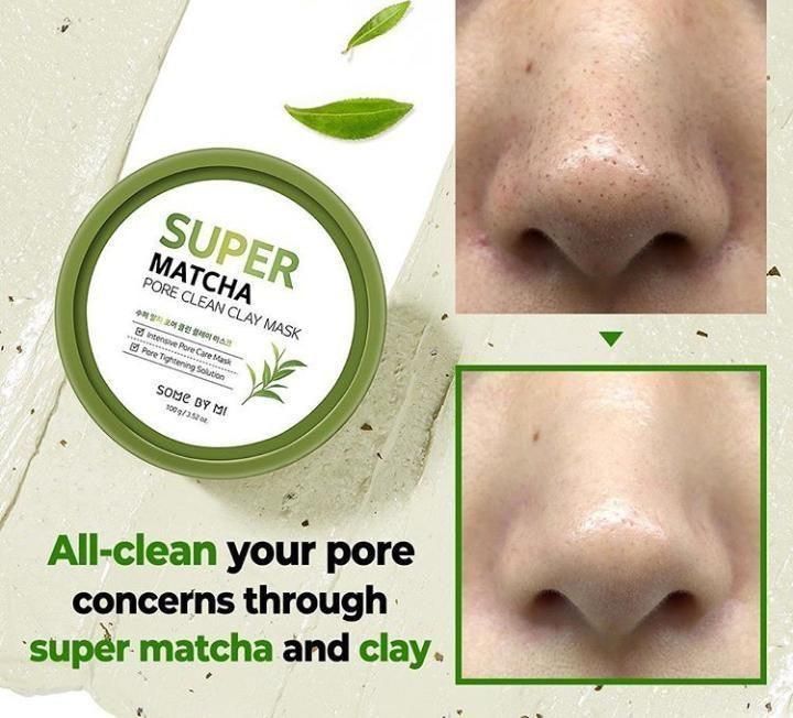 SOME BY MI - Super Matcha Pore Clean Clay Mask 100g - EmpressKorea