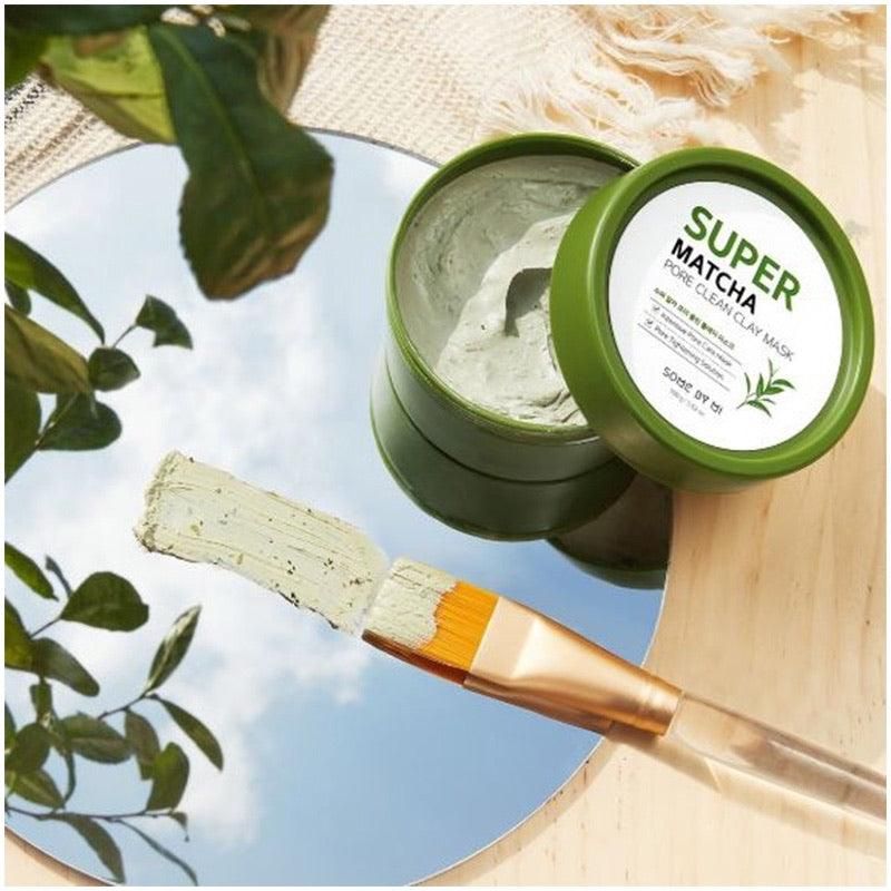 SOME BY MI - Super Matcha Pore Clean Clay Mask 100g - EmpressKorea