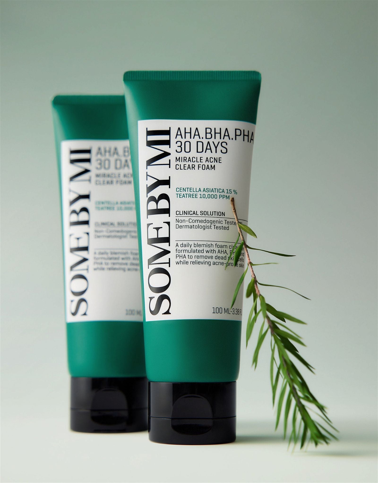 SOME BY MI AHA. BHA. PHA 30 Days Miracle Acne Clear Foam 100ml - EmpressKorea