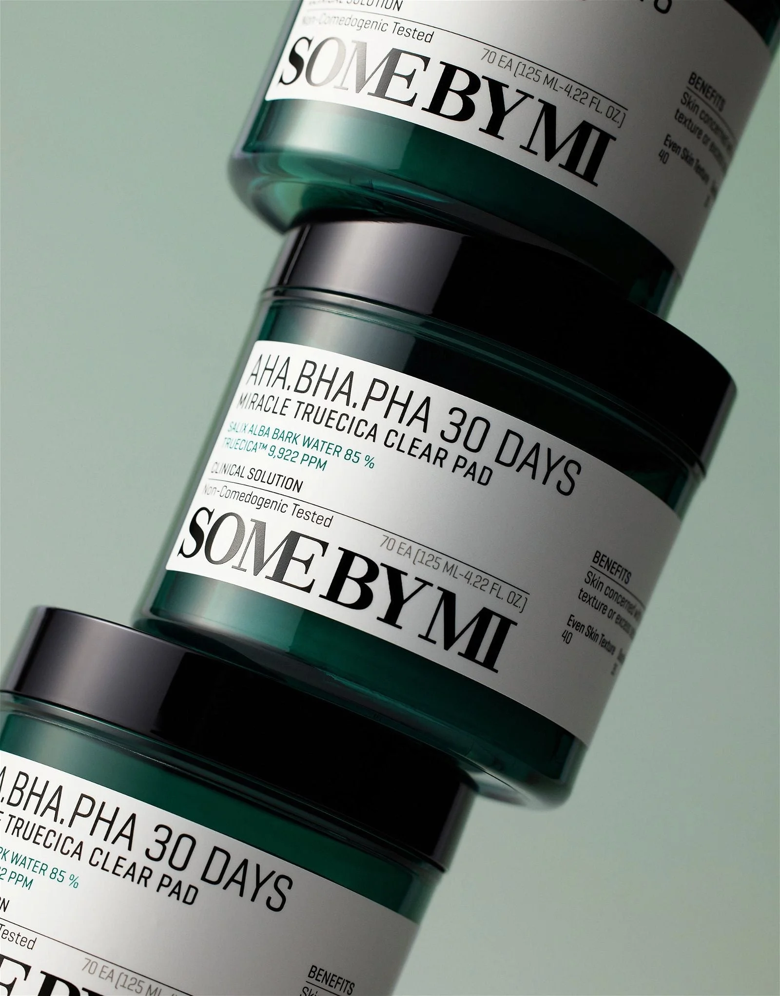 SOME BY MI AHA BHA PHA 30 Days Miracle Truecica Clear Pad 125ml 70ea - EmpressKorea