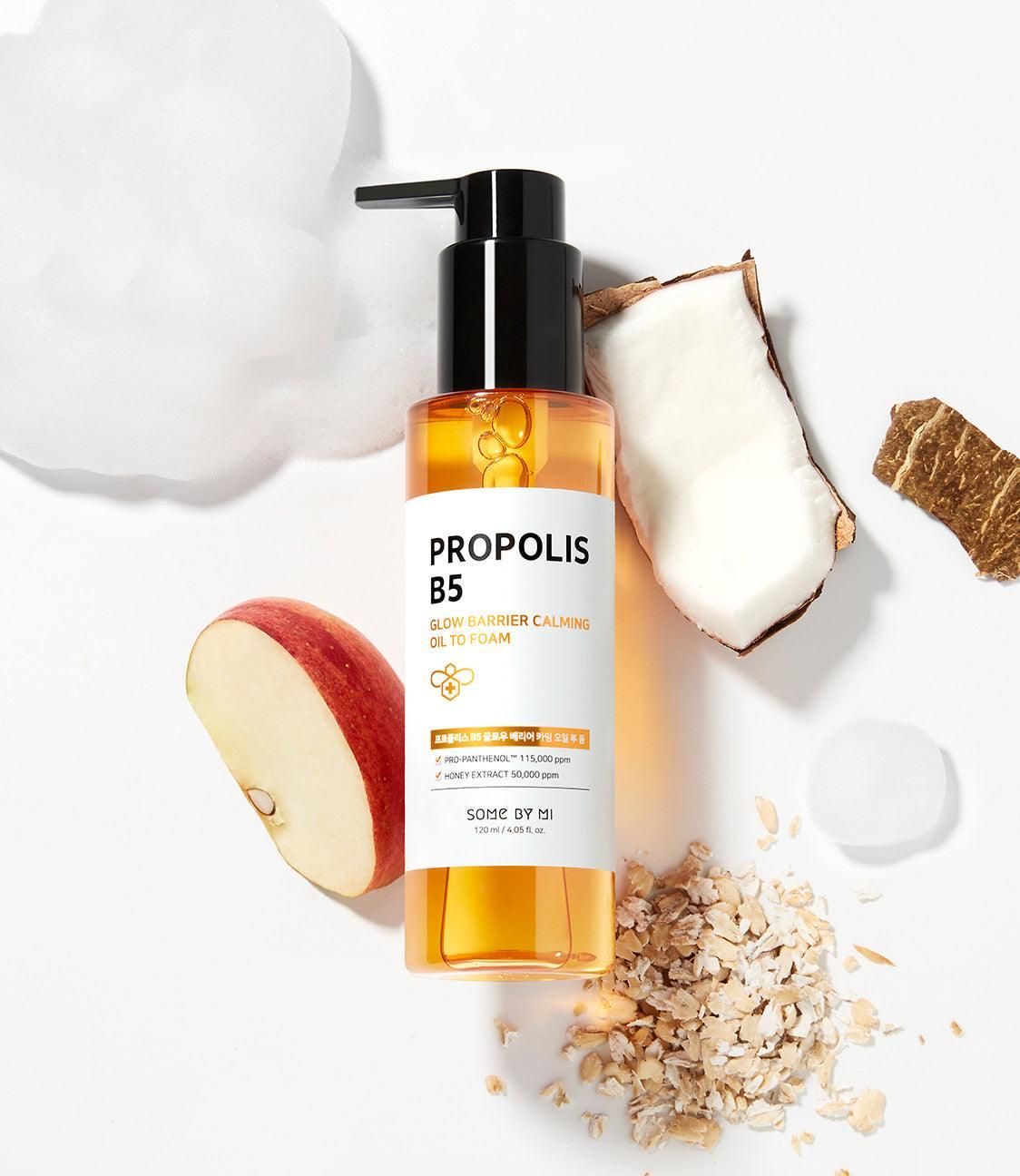 SOME BY MI Propolis B5 Glow Barrier Calming Oil to Foam 120ml - EmpressKorea