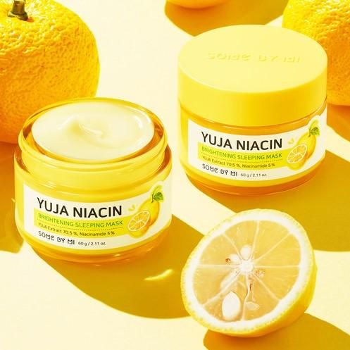 SOME BY MI Yuja Niacin 30 Days Miracle Brightening Sleeping Mask 60g - EmpressKorea