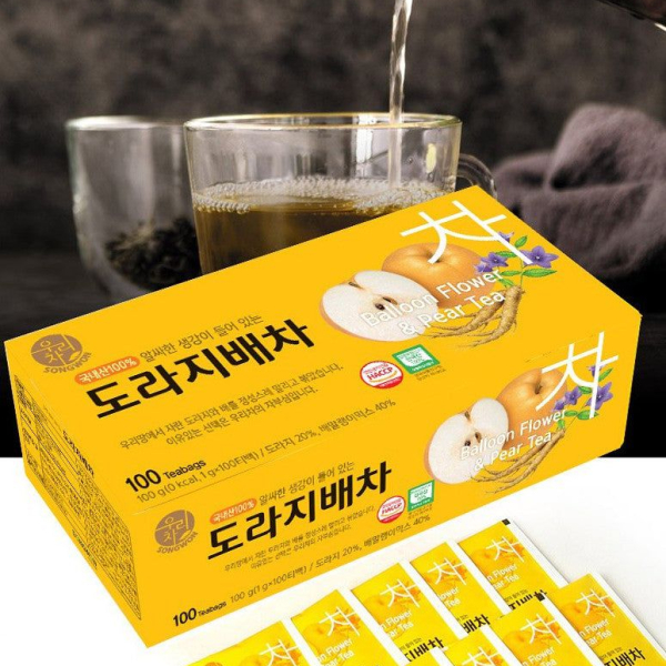 SONGWON Ballon Flower & Pear Tea 1g*100pcs - EmpressKorea