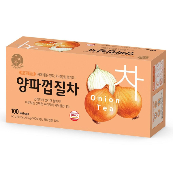 SONGWON Woori Tea Onion Peel Tea 100 ea - EmpressKorea