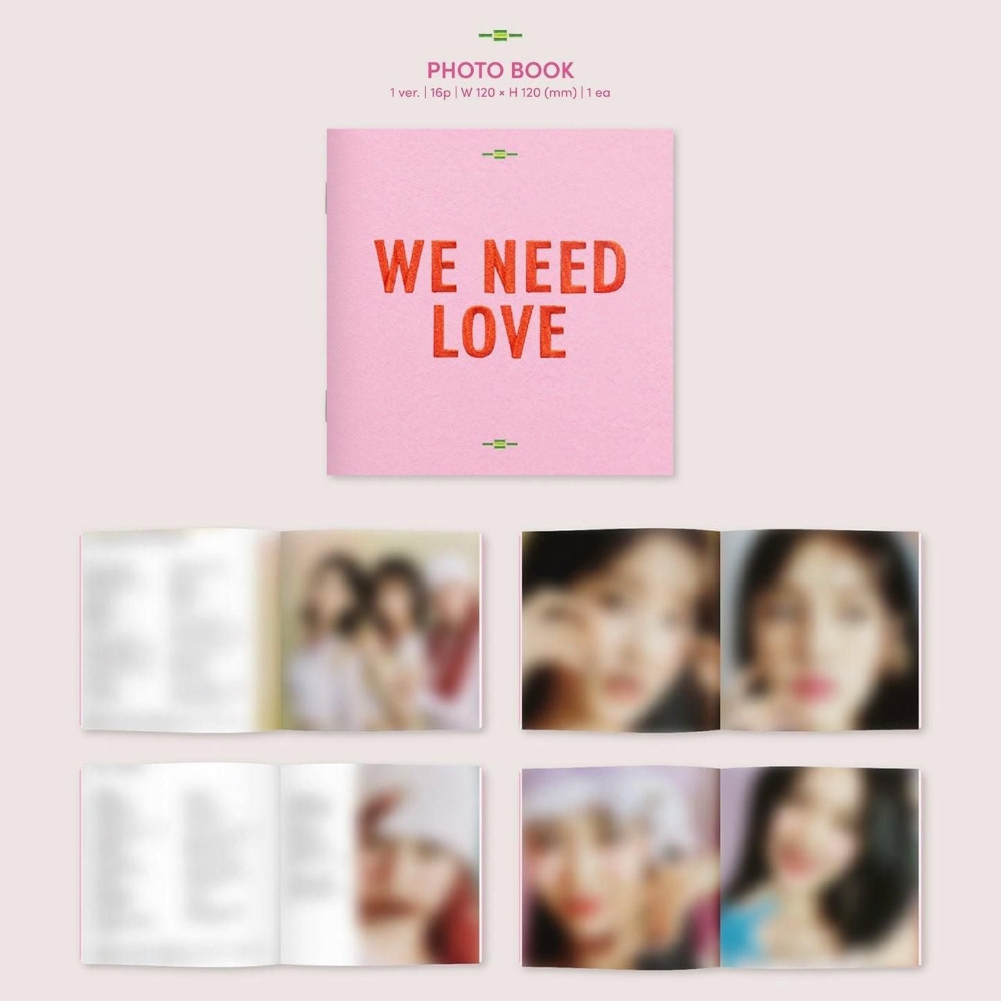 STAYC - 3rd Single Album: WE NEED LOVE (Digipack Ver.) Limited Edition - EmpressKorea