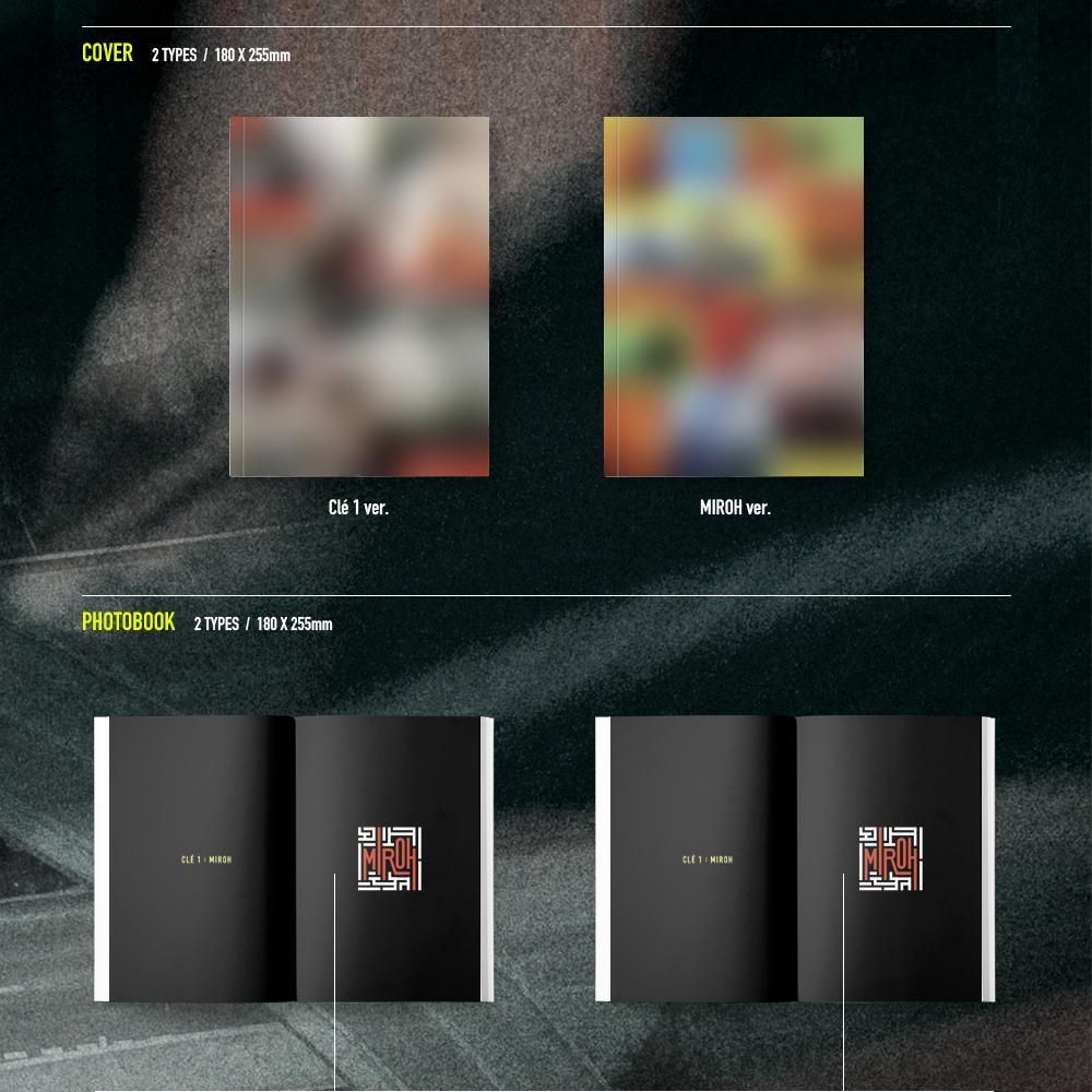 STRAY KIDS - 4th Mini Album - Clé 1 : MIROH Normal Ver. - EmpressKorea