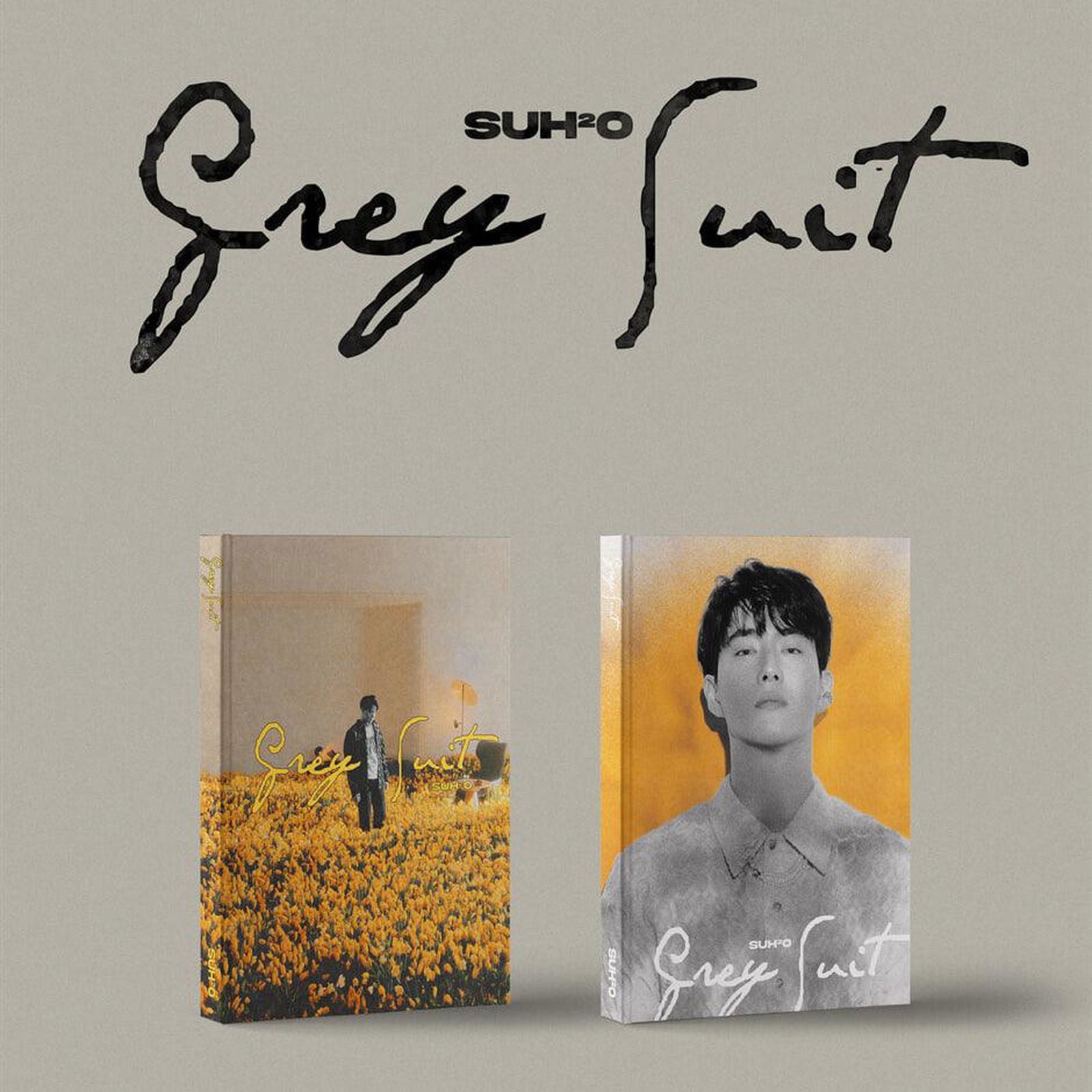 SUHO - 2nd Mini Album: Grey Suit (Photo Book Ver.) - EmpressKorea