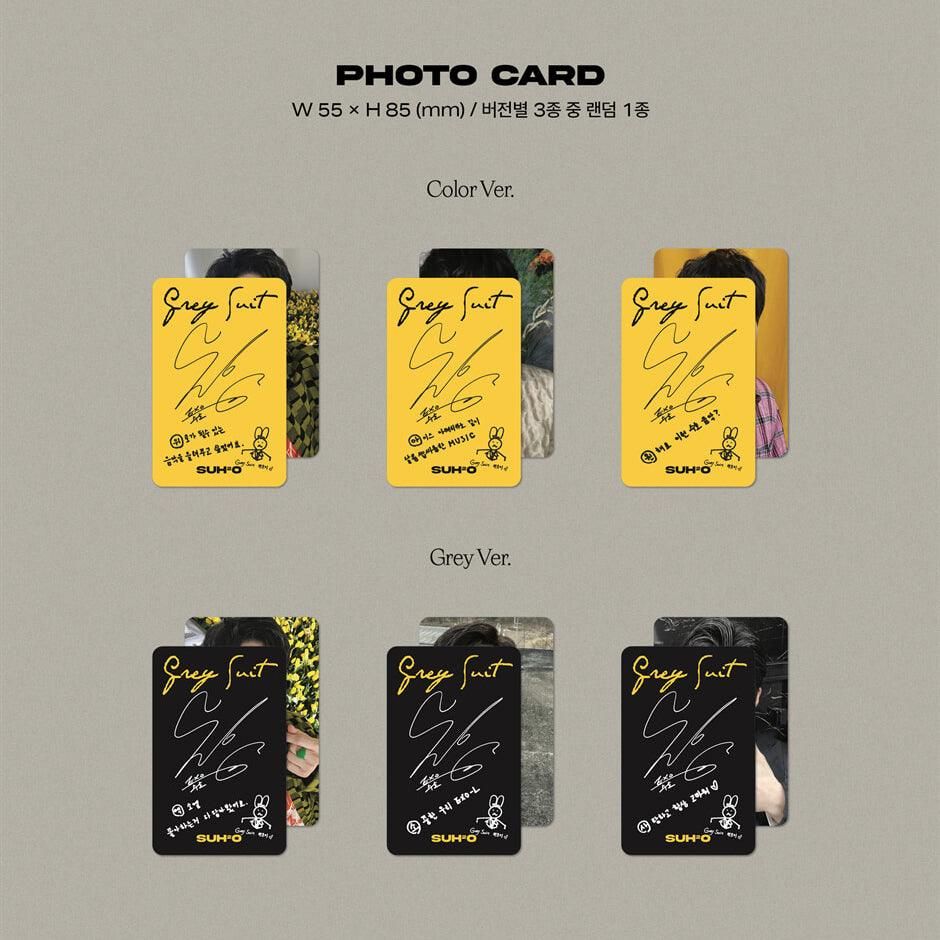SUHO - 2nd Mini Album: Grey Suit (Photo Book Ver.) - EmpressKorea